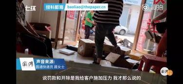 国产快递员女主人视频,国产快递业的真实写照