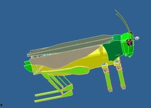 国产蝗虫仿生机器人视频,昆虫灵感下的智能创新之旅
