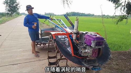 国产单缸拖拉机改装视频,国产拖拉机变身高效动力神器  第2张